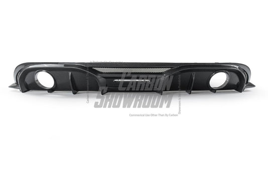 Alfa Romeo Giulia Sport Veloce Ti Sprint RWD AWD Lusso Base 2017 2018 2019 2020 2021 2022 2023 2024 with Aftermarket Parts - "HIDROGAI" Rear Diffuser Carbon Fiber / FRP from Robot Craftsman