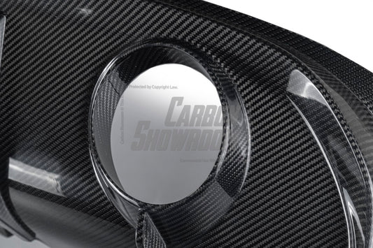 Alfa Romeo Giulia Sport Veloce Ti Sprint RWD AWD Lusso Base 2017 2018 2019 2020 2021 2022 2023 2024 with Aftermarket Parts - "HIDROGAI" Rear Diffuser Carbon Fiber / FRP from Robot Craftsman
