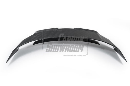 Tesla Model Y Juniper 2026-ON with Aftermarket Parts - V1 Rear Spoiler Carbon Fiber / FRP