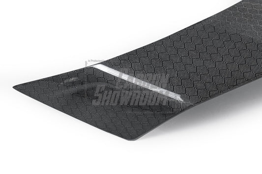Tesla Model Y Juniper 2026-ON with Aftermarket Parts - V1 Rear Spoiler Carbon Fiber / FRP