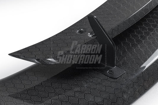 Tesla Model Y Juniper 2026-ON with Aftermarket Parts - V1 Rear Spoiler Carbon Fiber / FRP