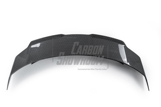 Tesla Model Y Juniper 2026-ON with Aftermarket Parts - V1 Rear Spoiler Carbon Fiber / FRP