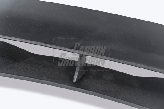 Tesla Model 3 Highland / Performance 2024-ON with Aftermarket Parts - Hacker Rear Wing Carbon Fiber / FRP from Robot Craftsman