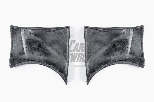 Toyota Supra MK5 A90 A91 3.0 2.0 2020 2021 2022 2023 2024 with Aftermarket Parts - Hyperion Narrow Body Flying Buttresses & Rear Bumper Valances Carbon Fiber / FRP from Robot Craftsman