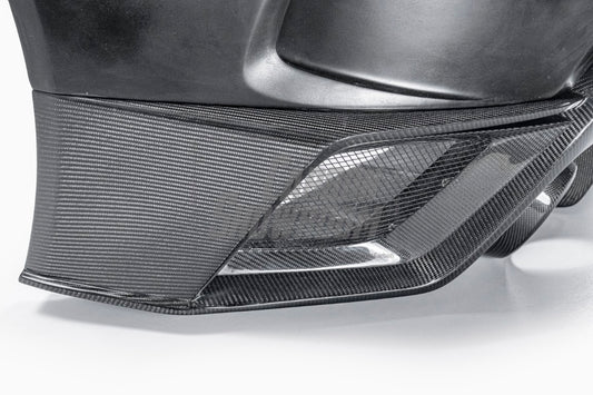 Toyota Supra MK5 A90 A91 3.0 2.0 2020 2021 2022 2023 2024 with Aftermarket Parts - Hyperion Narrow Body Rear Bumper & Diffuser Carbon Fiber / FRP from Robot Craftsman