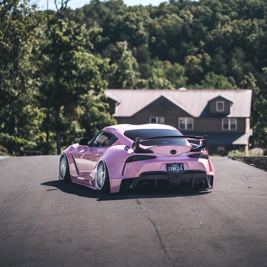 Toyota Supra MK5 A91 3.0 Aftermarket Parts Robot Craftsman Rear