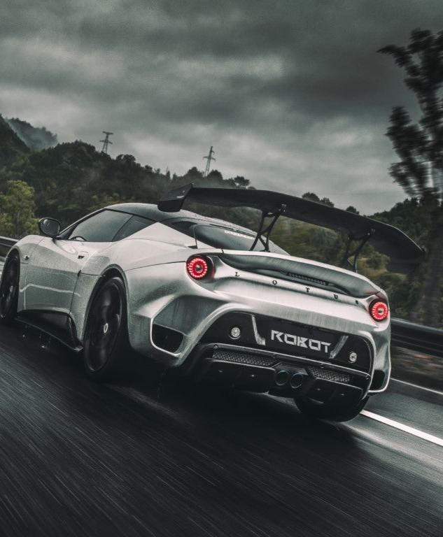 Lotus Evora Aftermarket Parts - Robot Craftsman Rear Bumper & Diffuser ...