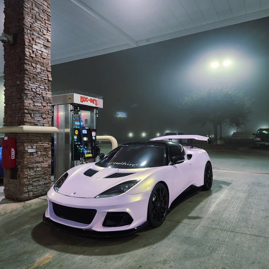 Lotus Evora 2018 2019 2020 2021 with Aftermarket Parts - Side Skirts Carbon Fiber / FRP from Robot Craftsman