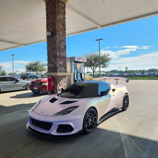 Lotus Evora 2018 2019 2020 2021 with Aftermarket Parts - Side Skirts Carbon Fiber / FRP from Robot Craftsman