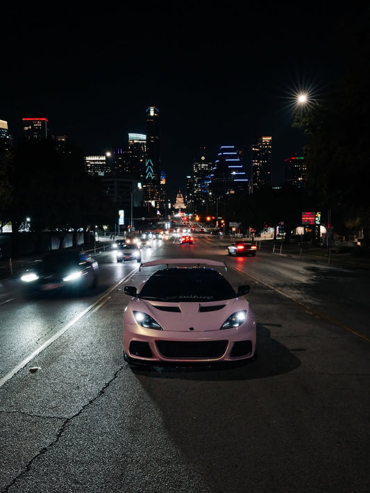 Lotus Evora 2018 2019 2020 2021 with Aftermarket Parts - Front Bumper & Lip  Carbon Fiber / FRP from Robot Craftsman