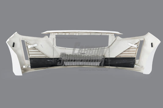 Cadillac CT5 CT5-V Sport Premium Luxury Base 2020 2021 2022 2023 2024 with Aftermarket Parts - "PRISM" Front Bumper & Front Lip Carbon Fiber / FRP from Robot Craftsman