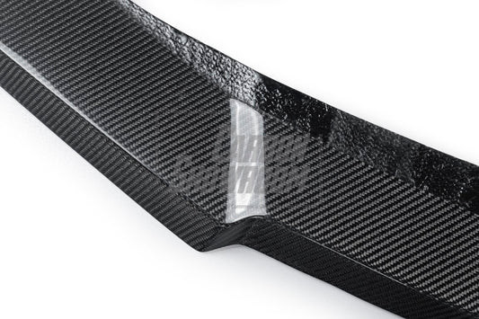 Cadillac CT5 CT5-V Sport Premium Luxury Base 2020 2021 2022 2023 2024 with Aftermarket Parts - "PRISM" Front Bumper & Front Lip Carbon Fiber / FRP from Robot Craftsman