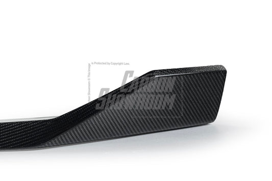 Cadillac CT5 CT5-V Sport Premium Luxury Base 2020 2021 2022 2023 2024 with Aftermarket Parts - "PRISM" Front Bumper & Front Lip Carbon Fiber / FRP from Robot Craftsman