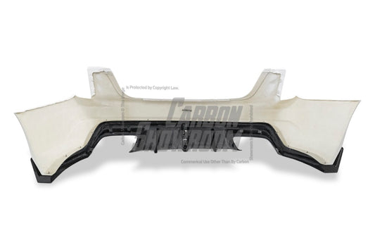 Cadillac CT5 CT5-V Blackwing Sport Premium Luxury Base 2020 2021 2022 2023 2024 with Aftermarket Parts - "PRISM" Rear Bumper & Diffuser Carbon Fiber / FRP from Robot Craftsman