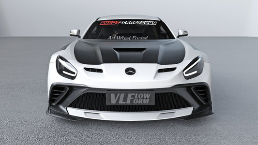 Robot Craftsman Paragon Front Bumper & Lip for Mercedes Benz AMG GT/GTS/GTC C190 Carbon Fiber/FRP