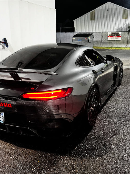 Mercedes Benz AMG GT/GTS/GTC/GTR C190 (fits both Pre-facelift & facelift) 2015 2016 2017 2018 2019 2020 2021 with Aftermarket Parts - Paragon Rear Wing Carbon Fiber / FRP from Robot Craftsman
Mercedes Benz AMG GT/GTS/GTC/GTR C190 (fits both Pre-facelift & facelift) 2015 2016 2017 2018 2019 2020 2021 with Aftermarket Parts - Paragon Rear Wing Carbon Fiber / FRP from Robot Craftsman