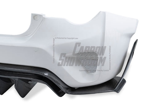 Toyota GT86 86 TRD GT SE Base ZN6 2017 2018 2019 2020 & Scion FR-S FRS ZN6 2013 2014 2015 2016 & BRZ TS Limited Premium ZN6 2013 2014 2015 2016 2017 2018 2019 2020 (compatible with ROBOT widebody kit) with Aftermarket Parts - Rear Bumper & Diffuser Carbon Fiber / FRP from Robot Craftsman