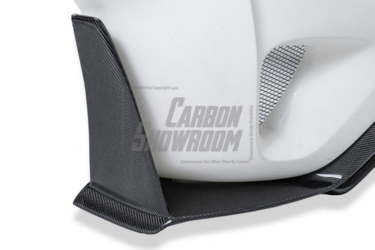 Toyota GT86 86 TRD GT SE Base ZN6 2017 2018 2019 2020 & Scion FR-S FRS ZN6 2013 2014 2015 2016 & BRZ TS Limited Premium ZN6 2013 2014 2015 2016 2017 2018 2019 2020 (compatible with ROBOT widebody kit) with Aftermarket Parts - Rear Bumper & Diffuser Carbon Fiber / FRP from Robot Craftsman