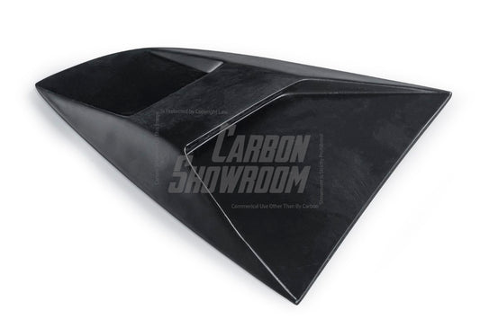 Subaru BRZ ZD8 2022 2023 2024 & Toyota GR86 ZN8 2022 2023 2024 with Aftermarket Parts - "SHINING" Side Window Louver Trim Carbon Fiber / FRP from Robot Craftsman
