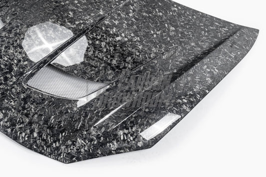 Subaru BRZ ZD8 2022-ON & Toyota GR86 ZN8 2022-ON with Robot Craftsman's Aftermarket Parts -  "SHINING" V2 Hood Bonnet Carbon Fiber / FRP