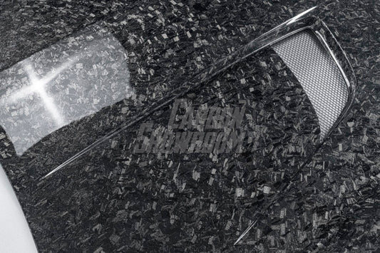 Subaru BRZ ZD8 2022-ON & Toyota GR86 ZN8 2022-ON with Robot Craftsman's Aftermarket Parts -  "SHINING" V2 Hood Bonnet Carbon Fiber / FRP