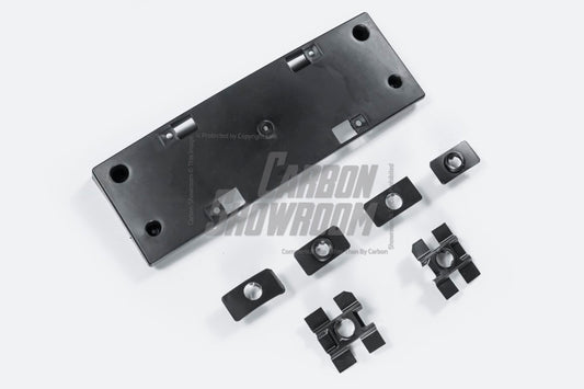 Tesla Model Y Performance AWD Long Range RWD Standard 2020 2021 2023 2024 with Aftermarket Parts - "STARSHIP" Stage 1 Corner Lip (2 pcs) & Stage 2 Corner Lip (4 pcs) & Front Bumper Carbon Fiber from Robot Craftsman