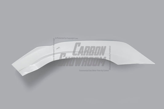 Tesla Model Y Performance AWD Long Range RWD Standard 2020 2021 2023 2024 with Aftermarket Parts - "STARSHIP" Stage 1 Corner Lip (2 pcs) & Stage 2 Corner Lip (4 pcs) & Front Bumper Carbon Fiber from Robot Craftsman