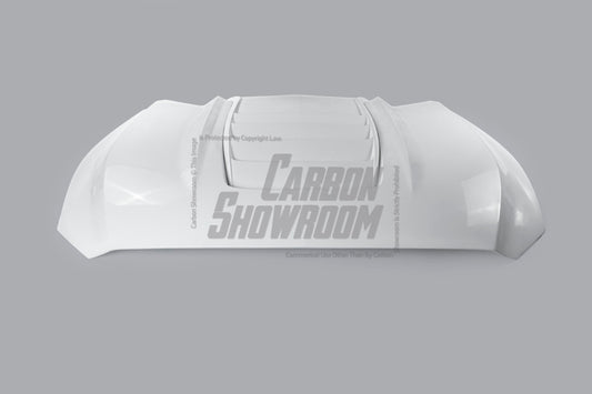 Ford Mustang Ecoboost V6 GT S550.1 2015 2016 2017 with Aftermarket Parts - STORM Hood Bonnet Carbon Fiber / FRP from Robot Craftsman