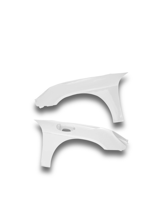 Porsche 987.1 Cayman Boxster Base / S 2005 2006 2007 2008 987.2 Cayman &amp; Boxster Base / S / R 2009 2010 2011 2012 with Aftermarket Parts - TITANISM STUKA Front Fenders Carbon Fiber / FRP