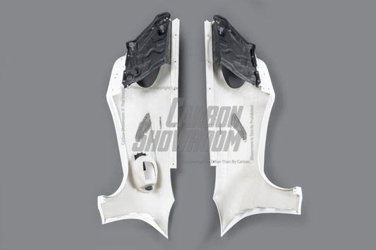 Porsche 987.1 Cayman & Boxster Base / S 2005 2006 2007 2008 & 987.2 Cayman & Boxster Base / S / R 2009 2010 2011 2012 with Aftermarket Parts - TITANISM STUKA Full Kit Carbon Fiber / FRP from Robot Craftsman