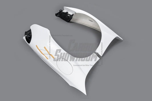 Porsche 987.1 Cayman & Boxster Base / S 2005 2006 2007 2008 & 987.2 Cayman & Boxster Base / S / R 2009 2010 2011 2012 with Aftermarket Parts - TITANISM STUKA Full Kit Carbon Fiber / FRP from Robot Craftsman