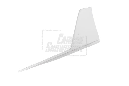 Tesla Model 3 Highland / Performance 2024-ON with Aftermarket Parts - "HACKER" Rear Quarter Side Canards Carbon Fiber / FRP from Robot Craftsman