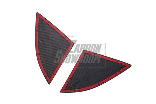 Toyota Supra MK5 A90 A91 3.0 2.0 2020 2021 2022 2023 2024 with Aftermarket Parts - Hyperion Side Window Louver Trim Carbon Fiber / FRP from Robot Craftsman