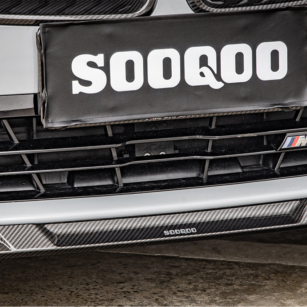 BMW 2 Series M240i 230i G42 2022 2023 2024 with Aftermarket Parts - Front Lip Pre-preg Carbon Fiber from SOOQOO USA