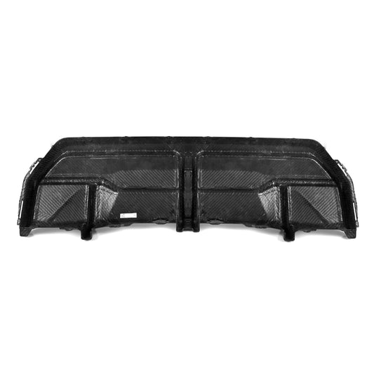 BMW 2 Series M240i 230i G42 2022 2023 2024 with Aftermarket Parts - Without Light Rear Diffuser Pre-preg Carbon Fiber from SOOQOO USA