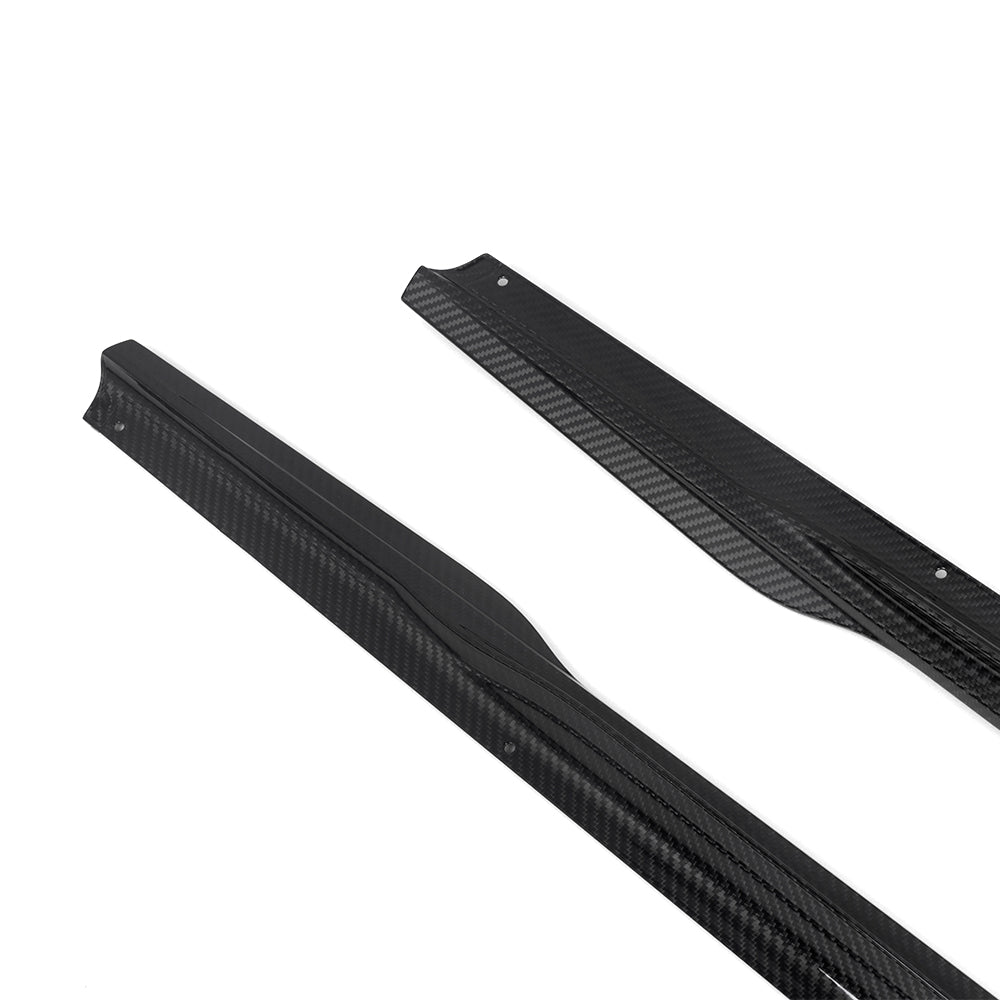 BMW 2 Series M240i 230i G42 2022 2023 2024 with Aftermarket Parts - Side Skirts Pre-preg Carbon Fiber from SOOQOO USA