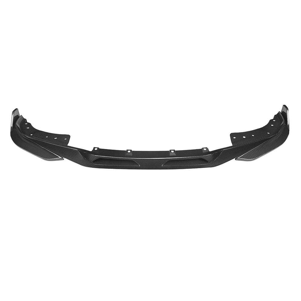 BMW 4 Series M440i 430i G22 G23 2020 2021 2022 2023 2024 with Aftermarket Parts - Front Lip Pre-preg Carbon Fiber from SOOQOO USA