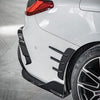 BMW 4 Series M440i 430i G22 G23 2020 2021 2022 2023 2024 with Aftermarket Parts - Rear Canards Pre-preg Carbon Fiber from SOOQOO USA