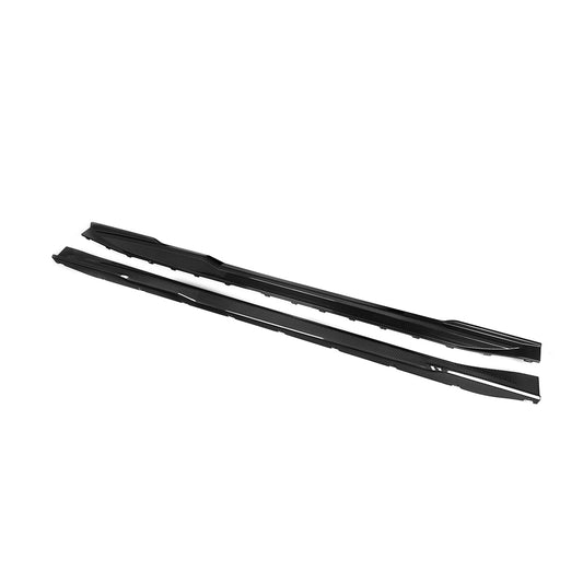 BMW M3 G80 G81 2021 2022 2023 2024 & M4 G82 G83 2021 2022 2023 2024 with Aftermarket Parts - Side Skirts Pre-preg Carbon Fiber from SOOQOO USA