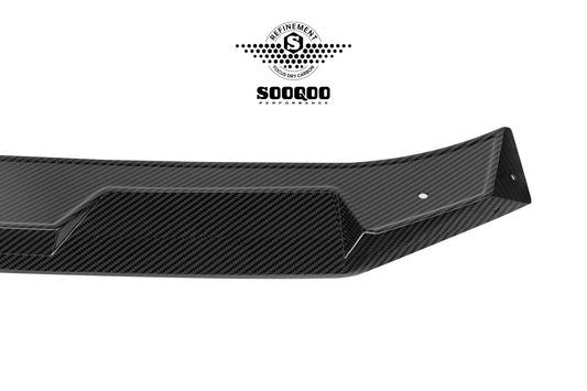 Audi RS3 8Y.5 Facelift 2025-ON with Aftermarket Parts - V1 Style Front Lip Dry Pre-preg Carbon Fiber from SOOQOO USA