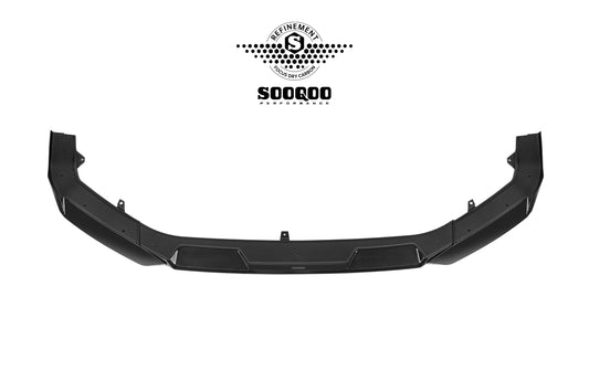 Audi RS3 8Y.5 Facelift 2025-ON with Aftermarket Parts - V2 Style Front Lip Dry Pre-preg Carbon Fiber from SOOQOO USA