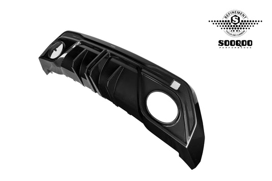 Audi RS3 8Y.5 Facelift 2025-ON with Aftermarket Parts - Rear Diffuser Dry Pre-preg Carbon Fiber from SOOQOO USA
