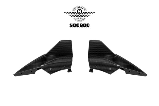 Audi RS3 8Y.5 Facelift 2025-ON with Aftermarket Parts - Rear Diffuser Dry Pre-preg Carbon Fiber from SOOQOO USA