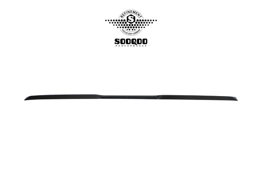 Audi RS3 8Y 8Y.5 2020-ON with Aftermarket Parts - Rear Lip Spoiler Dry Pre-preg Carbon Fiber from SOOQOO USA