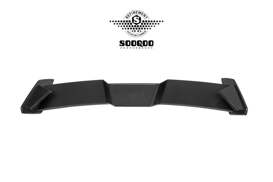 Audi RS3 8Y 8Y.5 2020-ON with Aftermarket Parts - Rear Roof Spoiler Dry Pre-preg Carbon Fiber from SOOQOO USA