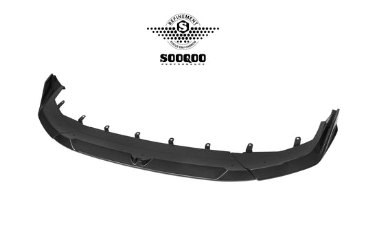 BMW 2 Series M235 228 F74 Gran Coupe 2025-ON with Aftermarket Parts - Front Lip Dry Pre-preg Carbon Fiber from SOOQOO USA