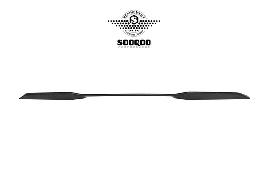 BMW 2 Series M235 228 F74 2025-ON with Aftermarket Parts - Rear Lip Spoiler Dry Pre-preg Carbon Fiber from SOOQOO USA