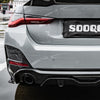 BMW 4 Series Gran Coupe M440i 430i G26 2022 2023 2024 2025 with Aftermarket Parts - V1 & V2 Rear Diffuser & Canards Pre-preg Carbon Fiber from SOOQOO USA