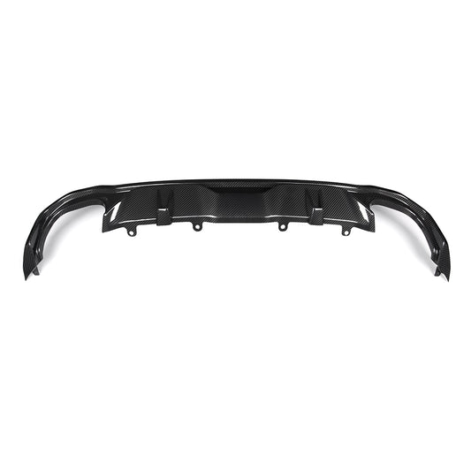 BMW 4 Series Gran Coupe M440i 430i G26 2022 2023 2024 2025 with Aftermarket Parts - V1 & V2 Rear Diffuser & Canards Pre-preg Carbon Fiber from SOOQOO USA