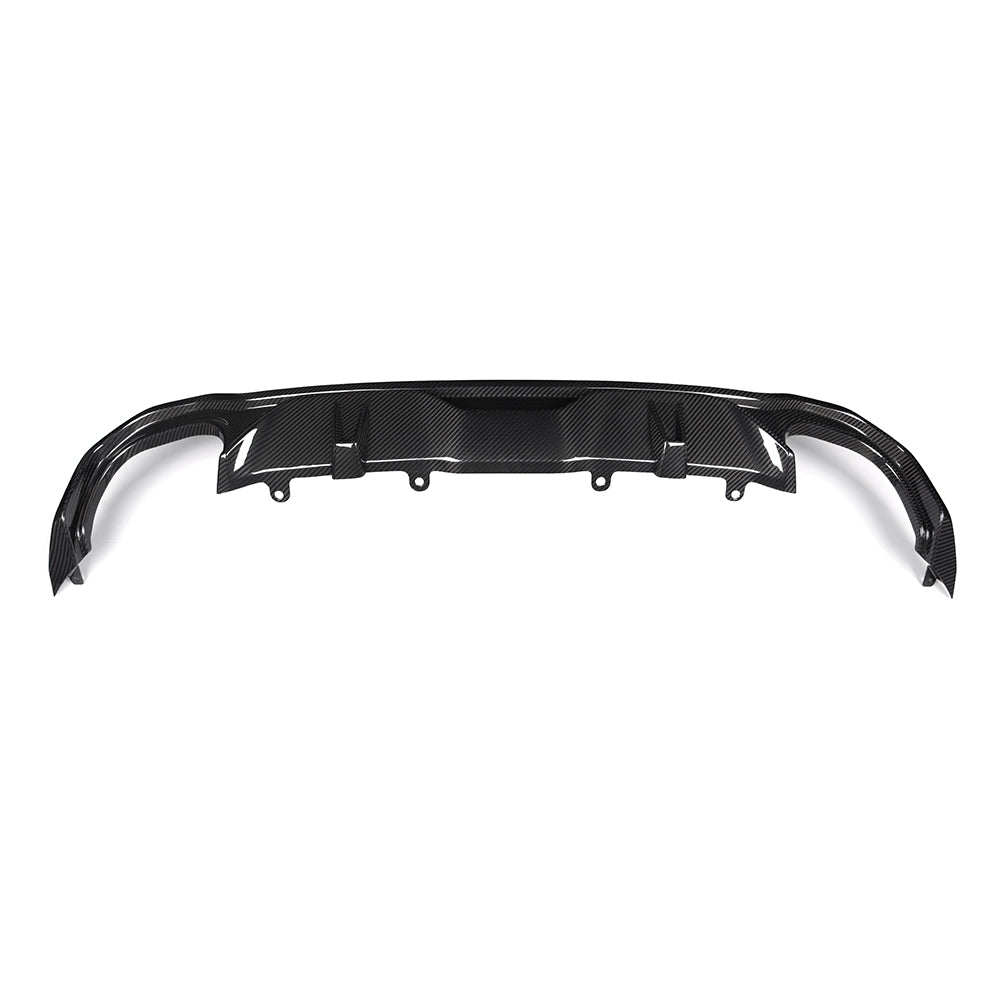 BMW 4 Series Gran Coupe M440i 430i G26 2022 2023 2024 2025 with Aftermarket Parts - V1 & V2 Rear Diffuser & Canards Pre-preg Carbon Fiber from SOOQOO USA